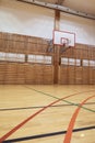 Retro indoor gymnasium Royalty Free Stock Photo