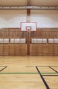 Retro indoor gymnasium Royalty Free Stock Photo