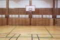 Retro indoor gymnasium