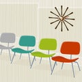 Retro-inspired Chairs