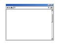 Retro internet browser window