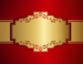 Retro invitation background Royalty Free Stock Photo