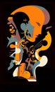 Retro Jazz Poster Design