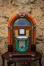 A retro Jukebox in a commercial establishment