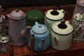 retro kettle jug vintage teapot made from metal traditional antique kitchen