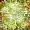 Retro lacy background Royalty Free Stock Photo