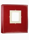 Retro leather photo album Royalty Free Stock Photo