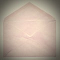 Retro letter envelope Royalty Free Stock Photo