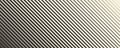 Retro linear halftone gradation texture. Fading thick to thin line gradient pattern. Parallel repeating stripe Royalty Free Stock Photo