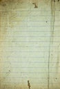 Retro lined paper