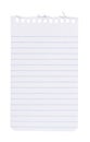 Retro lined school notepad torn paper background