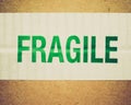 Retro look Fragile Royalty Free Stock Photo