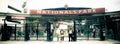 Retro look at Nationals Park Washington, DC. Royalty Free Stock Photo