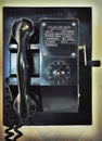 Retro look old ship's radio Royalty Free Stock Photo