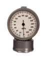 Retro metal manometer