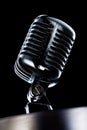 Retro Mic Royalty Free Stock Photo