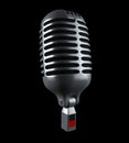 Retro microphone Royalty Free Stock Photo