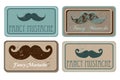 Retro mustache