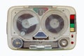 Retro, old tape-recorder Royalty Free Stock Photo