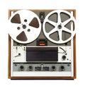 Retro Open Reel audio recorder Royalty Free Stock Photo