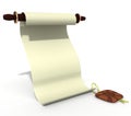 Retro parchment Royalty Free Stock Photo