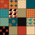 Retro patchwork