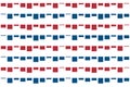 Retro of pattern of rectangle of regular pattern. Set 11