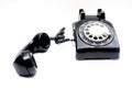 Retro phone, off the hook Royalty Free Stock Photo