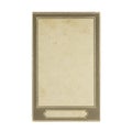Old blank photo frame Royalty Free Stock Photo