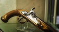 Retro pistol in antique shop, Belgium