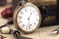 Retro Pocket watch Royalty Free Stock Photo