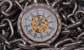 retro Pocket watch Royalty Free Stock Photo