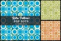 Retro Pop Dot Seamless Background Concentric Circles Royalty Free Stock Photo