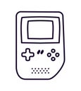 retro portable vidio game console