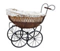 Retro pram Royalty Free Stock Photo