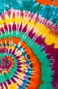 Colorful Tie Dye Swirl Spiral Design Pattern Royalty Free Stock Photo