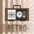 Retro radio Royalty Free Stock Photo