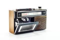 Retro radio and cassette player