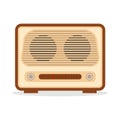 Retro radio Royalty Free Stock Photo