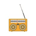 Retro radio icon