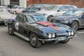 Retro rally. Chevrolet Corvette Sting Ray Convertible.