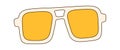 Retro Rectangle Sunglasses