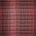 Retro red black buffalo plaid check seamless pattern. Traditional american country lumberjack style. Rustic square