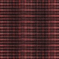 Retro red black buffalo plaid check seamless pattern. Traditional american country lumberjack style. Rustic square