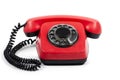 Retro red telephone Royalty Free Stock Photo