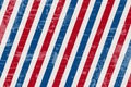 Retro red white and blue striped abstract background Royalty Free Stock Photo