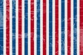 Retro red white and blue striped abstract background