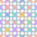 Retro repetitive wallpaper - Vintage vector pattern Royalty Free Stock Photo