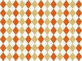 Retro rhombus background design. Seamless vintage backdrop. Harmonic autumn colors. Royalty Free Stock Photo