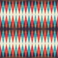 Retro rhombus seamless pattern Royalty Free Stock Photo